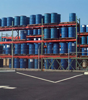 barrels of chemicals