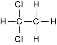 1,1-dichloroethane structure