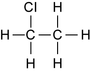 1-chloroethane structure