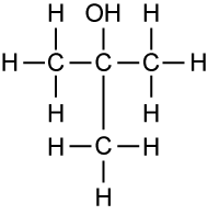 structure of tertiary alcohol