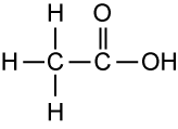 ethanoic acid structure